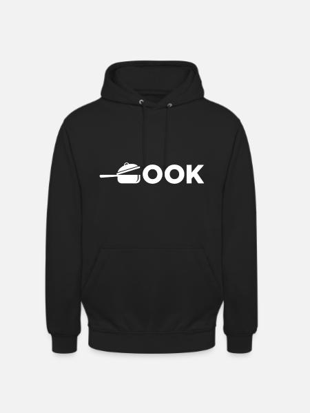 Cuisinier - Le Cuisinier - Sweat-shirt à capuche unisexe - noir