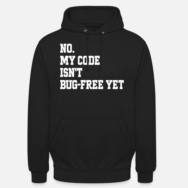 Humor Programmierer Programmierer Bugs Geschenk Entwickler Unisex Hoodie