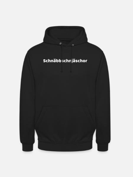 Schnäppchenjäger auf Sächsisch - Unisex Hoodie - Schwarz