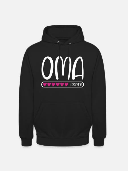 Oma loading - Unisex Hoodie - Schwarz
