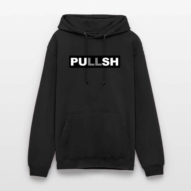 Pullsh - Push and Pull - Conception intelligente Sweat-shirt à capuche unisexe
