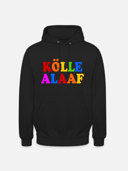 Kölle alaaf - Unisex Hoodie - Schwarz