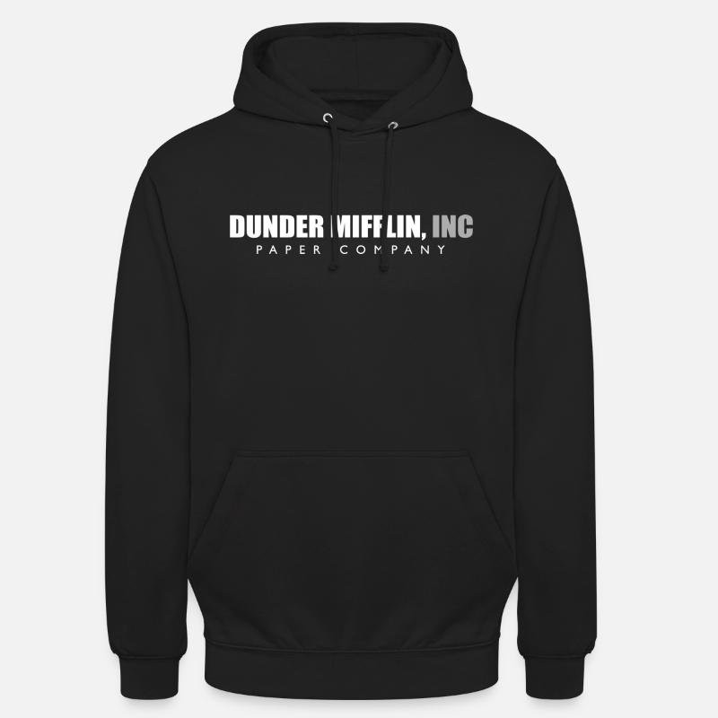 Le graphique Office Dunder Mifflin - Sweat-shirt à capuche unisexe - noir