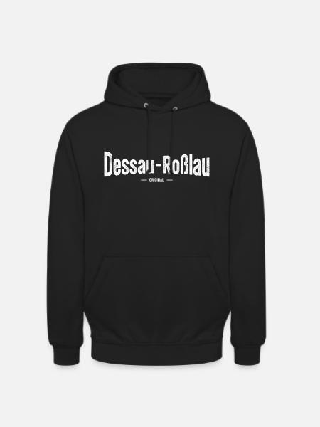 Dessau Roßlau Original - Unisex Hoodie - Schwarz