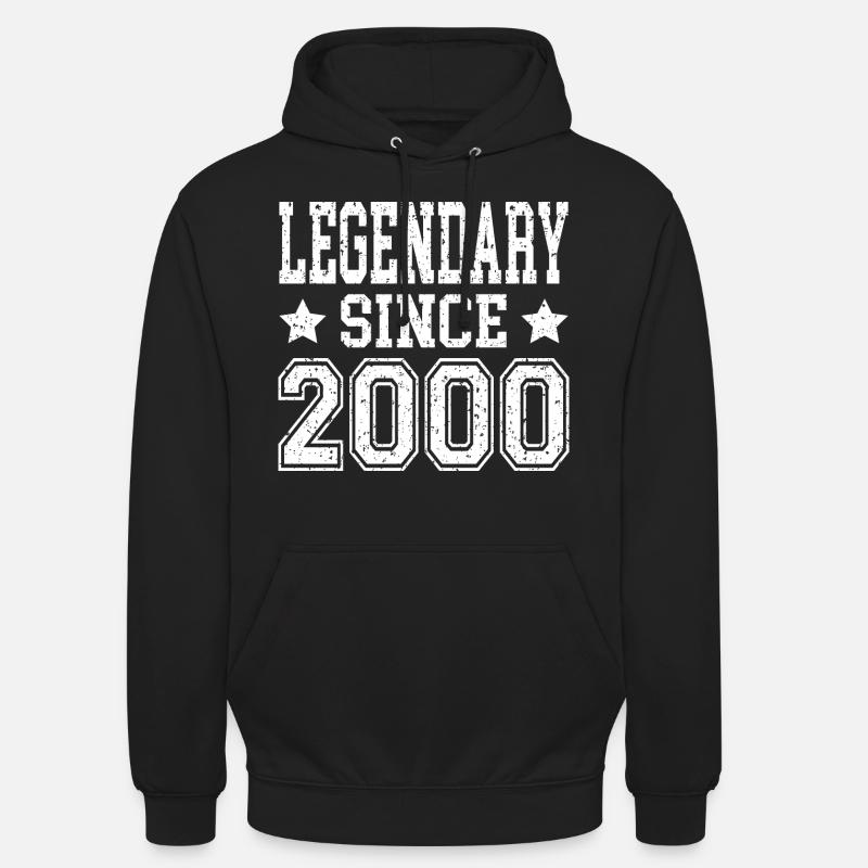 Legendary since 2000 - Unisex Hoodie - black