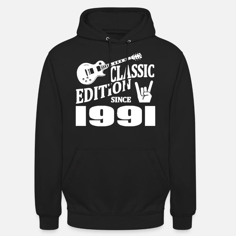 Edition classique depuis 1991 - Sweat-shirt à capuche unisexe - noir