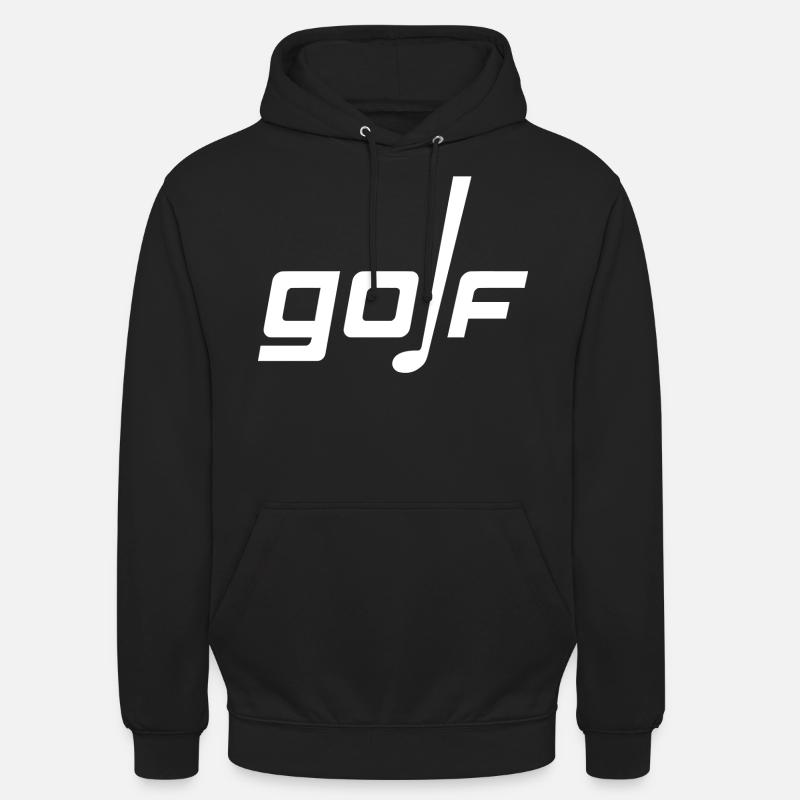 Golf - Unisex Hoodie - Schwarz