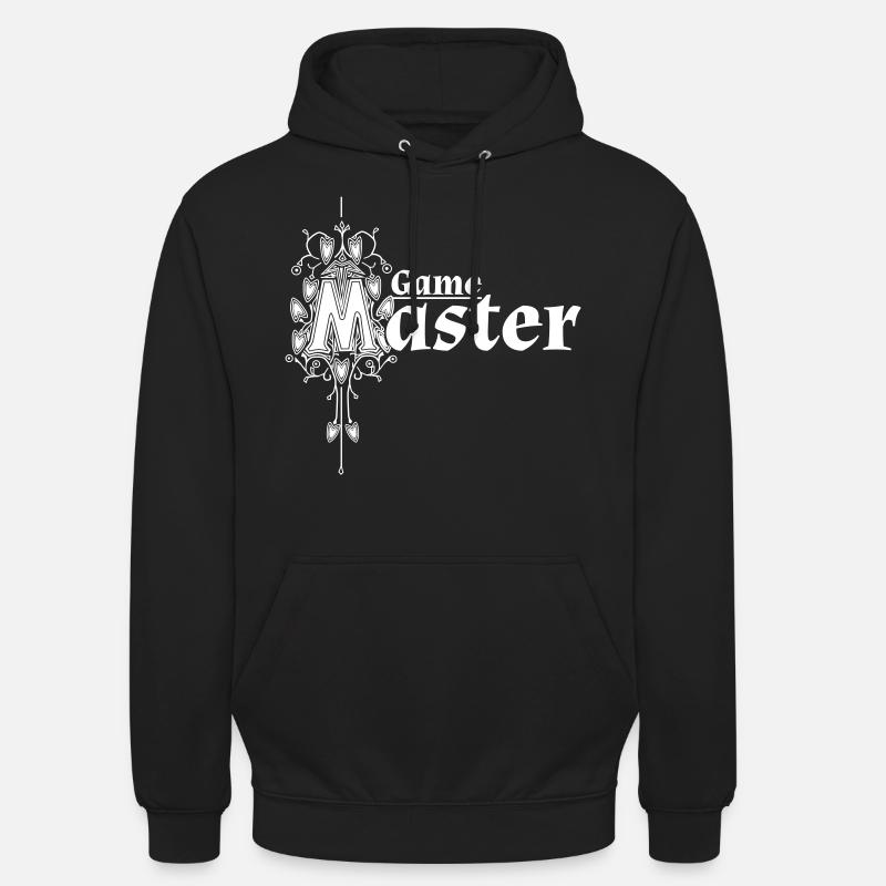 Maître de jeu - Sweat-shirt à capuche unisexe - noir