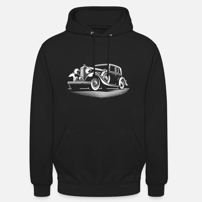 L’élégance sur roues - Sweat-shirt à capuche unisexe - noir
