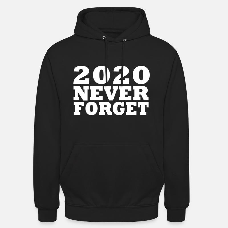 2020 - Hættetrøje unisex - sort