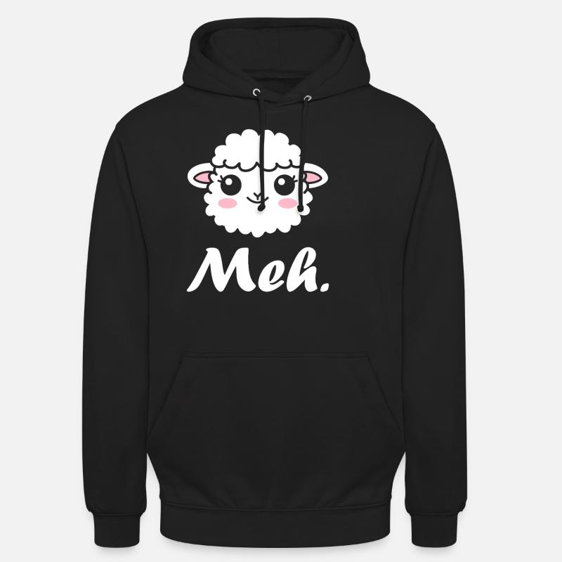 Schaf - Unisex Hoodie - Schwarz