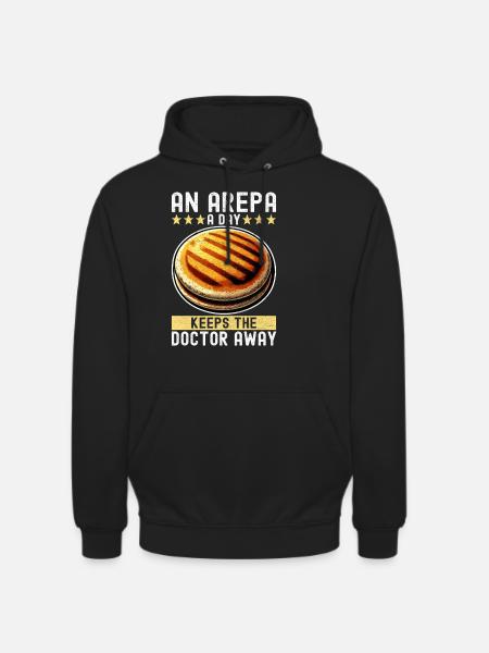 Venezuelan Arepas - Unisex Hoodie - black