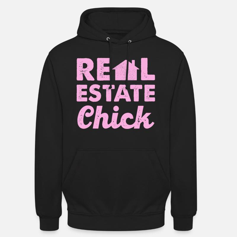 Real Estate Chic - Unisex Hoodie - black