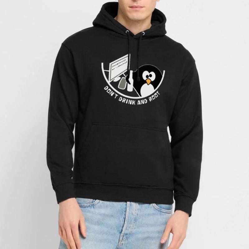 Drunk administrator / dev / null Unisex Hoodie