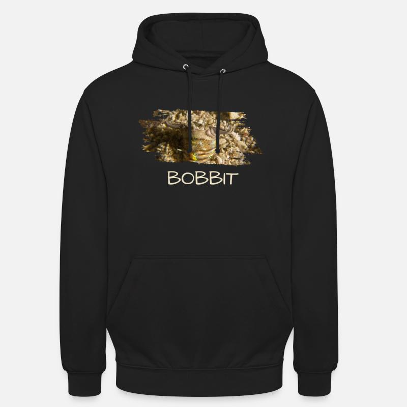 Bobbit Bobbitwurm - Unisex Hoodie - Schwarz