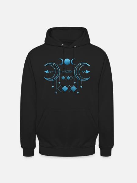 Symbol Vikings Shapes Culture - Unisex Hoodie - black