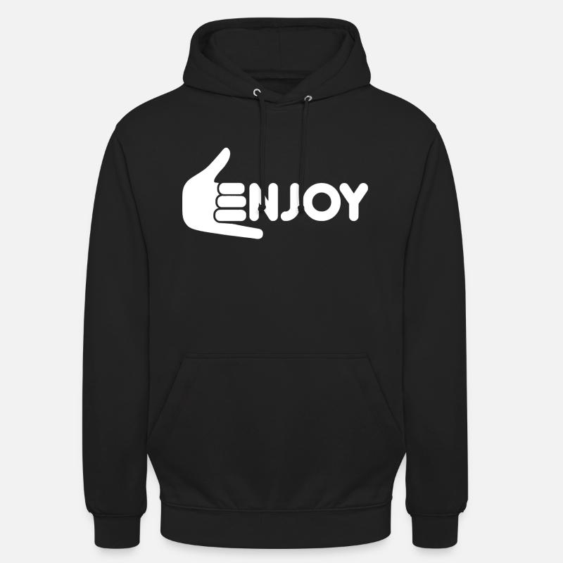 Godere - Felpa con cappuccio unisex - nero