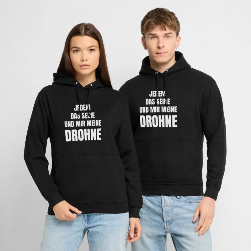 Drohne als Hobby oder Beruf. Unisex Hoodie