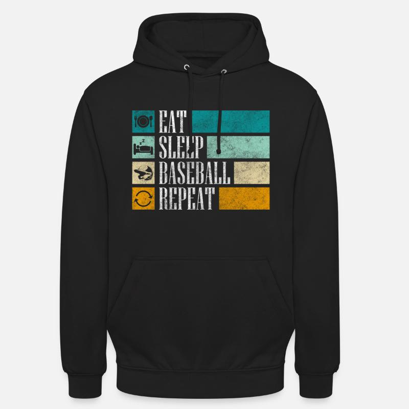 Receveur de l’équipe sportive - Sweat-shirt à capuche unisexe - noir