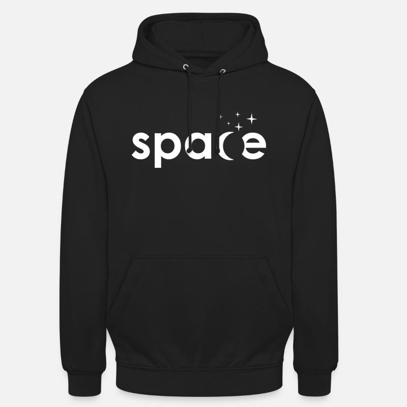 Espace - L’espace extra-atmosphérique - Sweat-shirt à capuche unisexe - noir