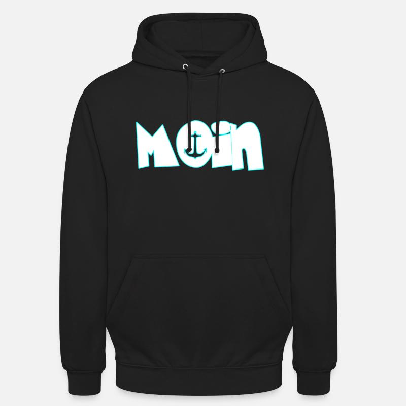 Moin - Unisex Hoodie - Schwarz