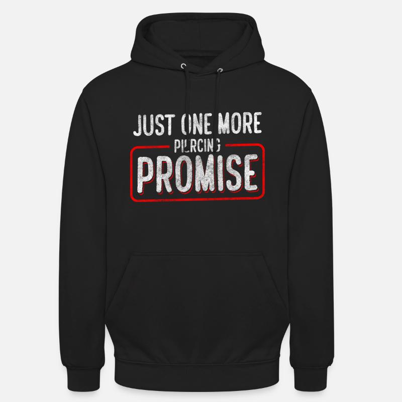 Piercing Nadel Beruf Körper - Unisex Hoodie - Schwarz
