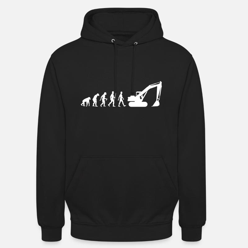 Bagger Evolution - Unisex Hoodie - Schwarz