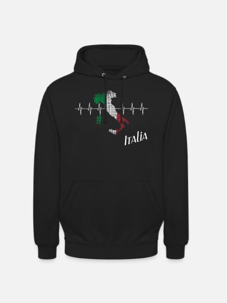 Italia italia - Unisex Hoodie - Schwarz