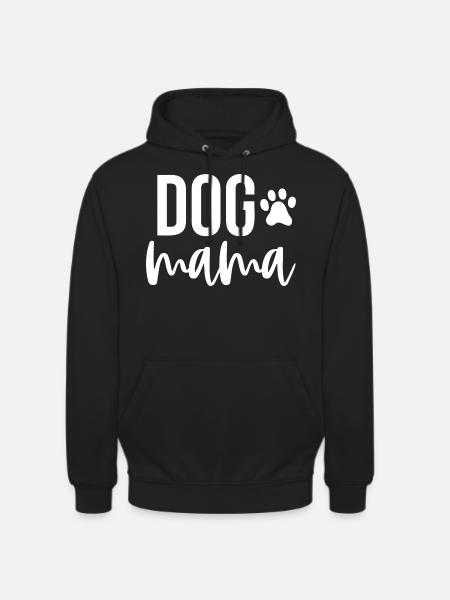 Hund Mama - Unisex Hoodie - Schwarz