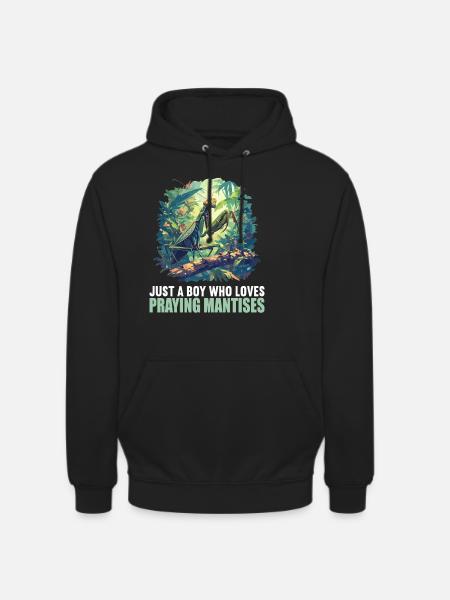 Gottesanbeterinnenen Gottesanbeterin - Unisex Hoodie - Schwarz