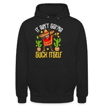 Cinco De Mayo - Sweat-shirt à capuche unisexe - noir - Devant - Alina (178cm) & Michal (187cm)