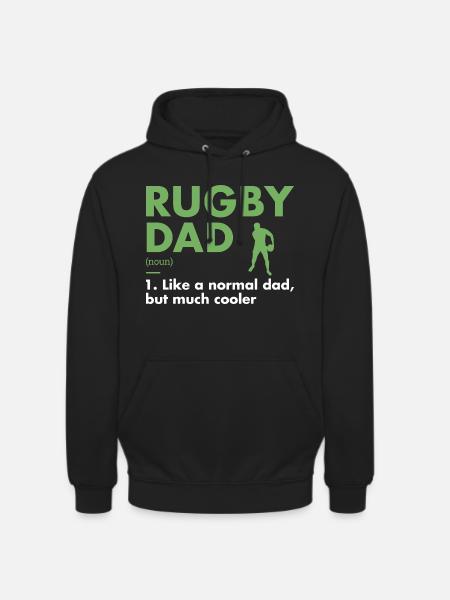 Sport Dad Definition Rugby - Unisex Hoodie - black