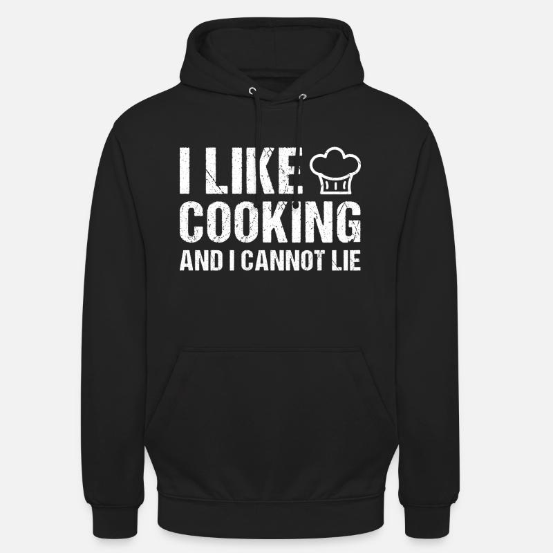 Cuisinier J’aime cuisiner - Sweat-shirt à capuche unisexe - noir