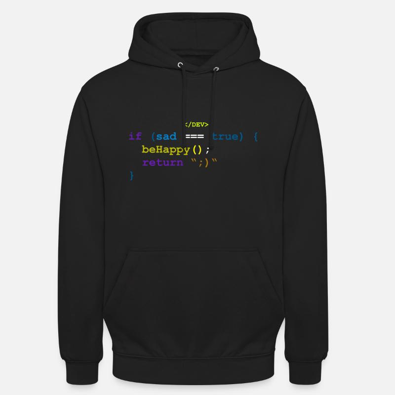 beHappy Function - Unisex Hoodie - black
