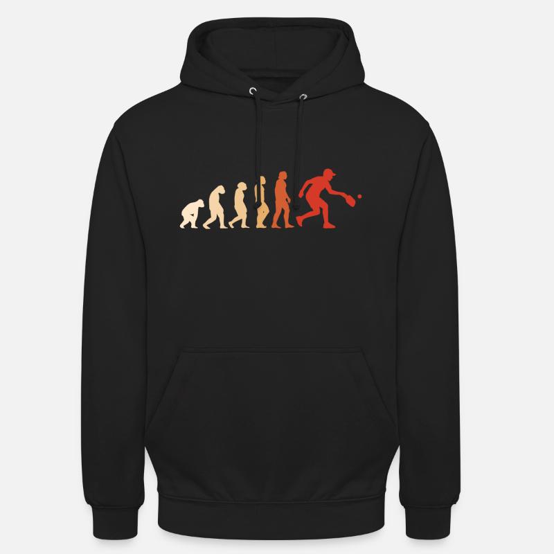 Sport Evolution Pickleball - Sweat-shirt à capuche unisexe - noir
