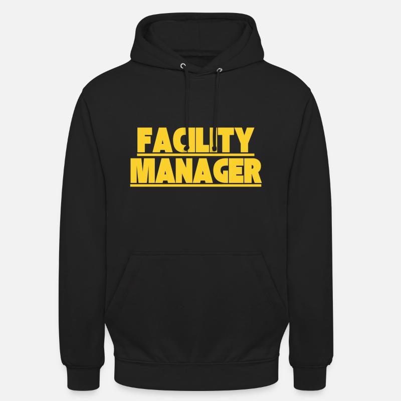 Facility Manager Technicien interne Gardien - Sweat-shirt à capuche unisexe - noir