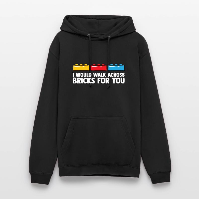 Constructeur de briques Bâtiment en briques Maître constructeur Sweat-shirt à capuche unisexe