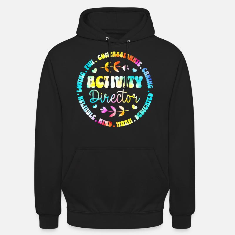Assistant Équipe Directeur d'Activités - Sweat-shirt à capuche unisexe - noir