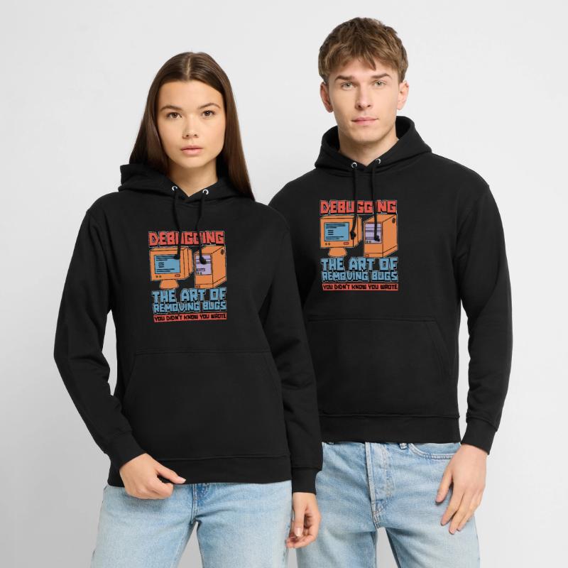 Coder Debugging The Art Of Removing Bugs Developer Unisex Hoodie