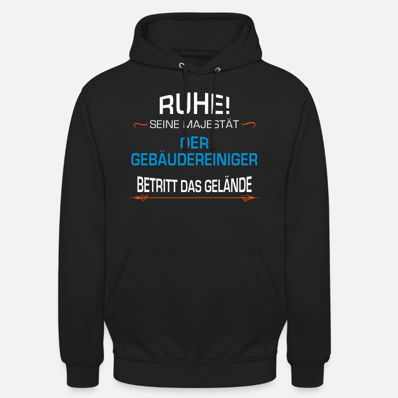 Gebäudereiniger Beruf - Unisex Hoodie - Schwarz