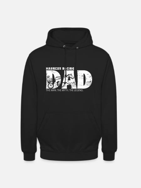 Trotting Racing Trotting Dad - Unisex Hoodie - black