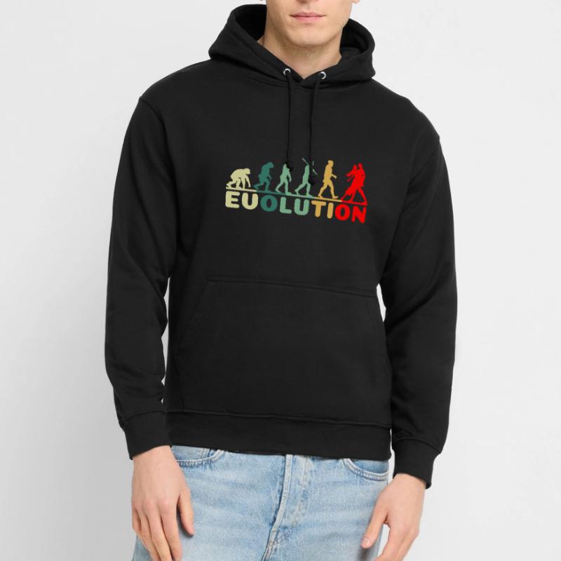 Tango dance dance evolution retro pour couple de danse Sweat-shirt à capuche unisexe