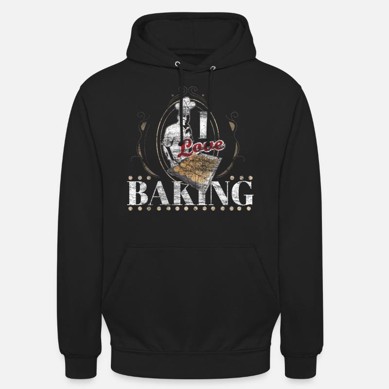 Bäcker Geschenk - Unisex Hoodie - Schwarz