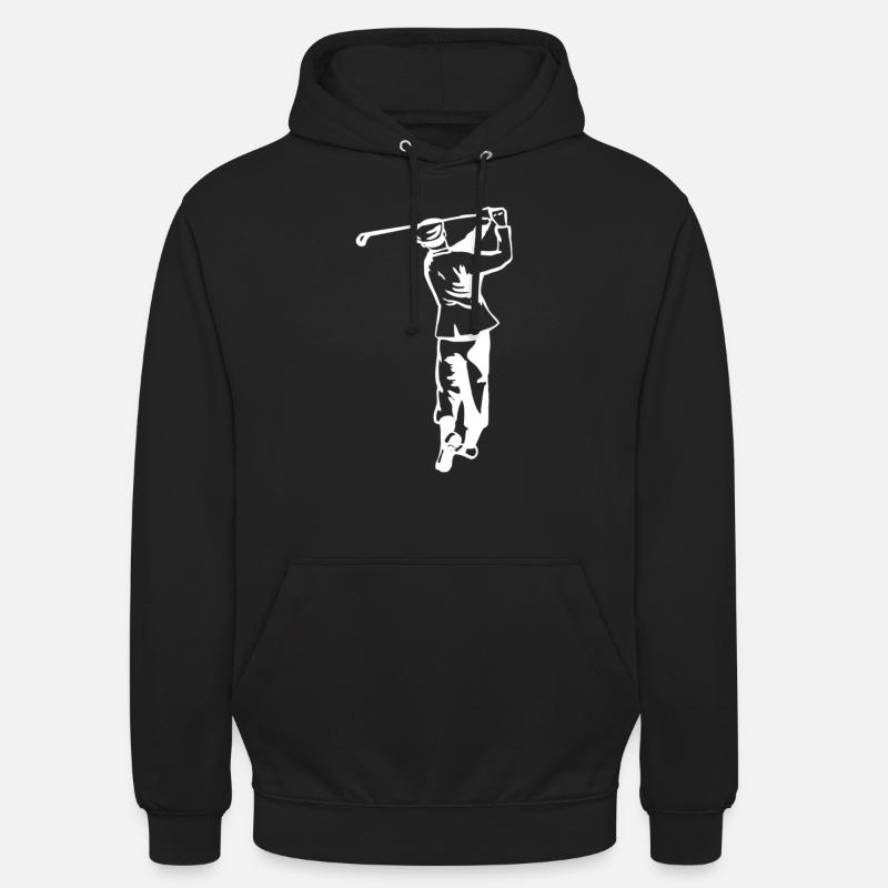 Golf - Golfen - Golfer - Unisex Hoodie - Schwarz