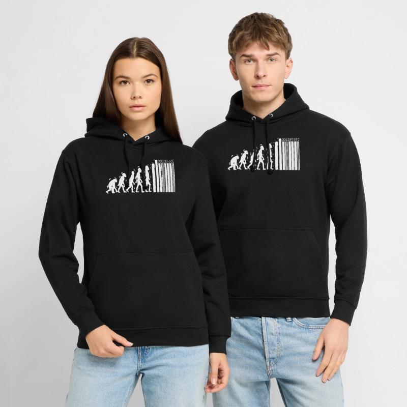 Conception unique d'évolution pour les Sweat-shirt à capuche unisexe