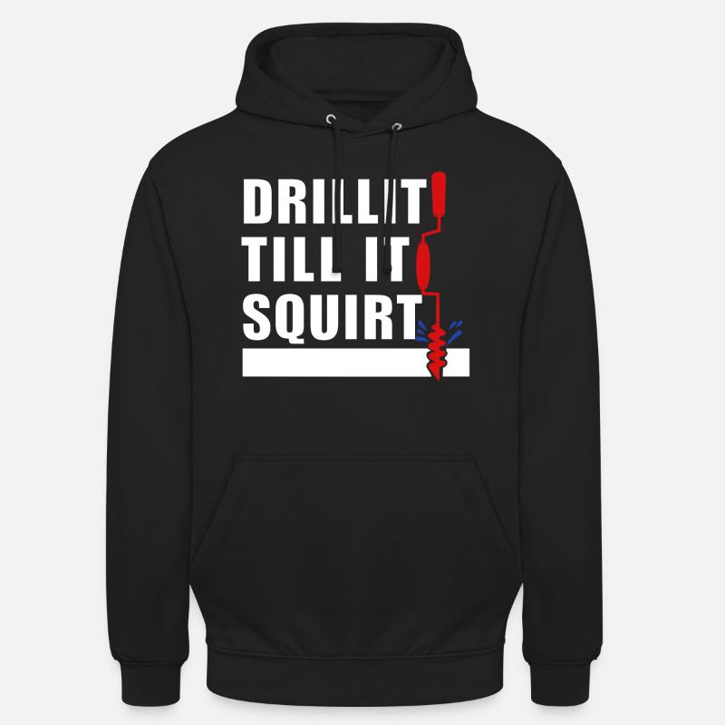 Percer jusqu'à ce qu'il éjecte les vis vis - Sweat-shirt à capuche unisexe - noir