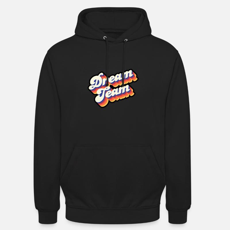 Équipe de rêve - Dream SMP - Sweat-shirt à capuche unisexe - noir