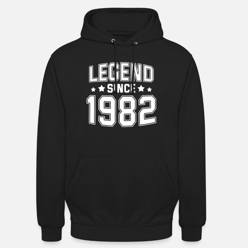 Legend since 1982 - Sweat-shirt à capuche unisexe - noir