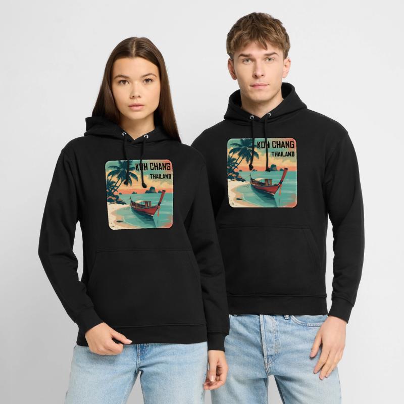 Koh Chang Sweat-shirt à capuche unisexe