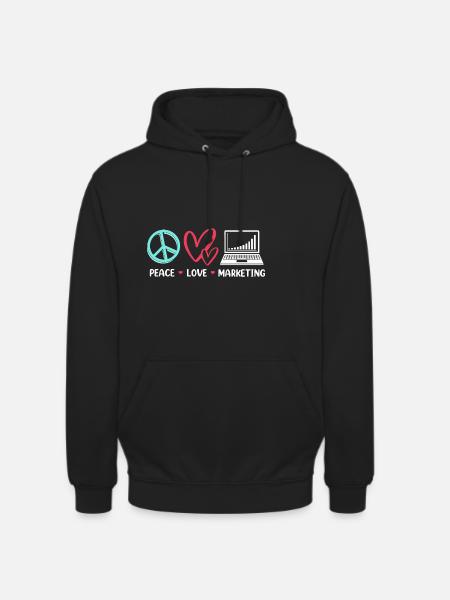 Marketing Manager - Unisex Hoodie - black